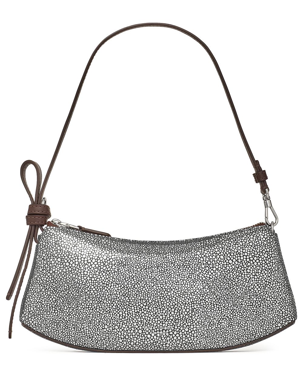 kate spade new york Loop Metallic Dot Printed Small Pochette Bag
