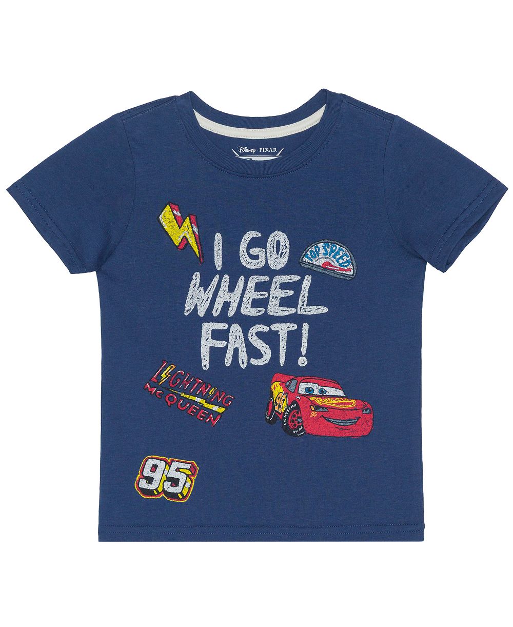 Epic Threads Toddler Boys' 12M-5T I Go Wheel Fast Short-Sleeve Graphic T-Shirt