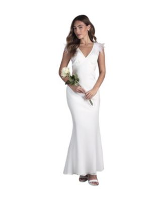 Coast Women's V-Neck Satin Maxi Dress