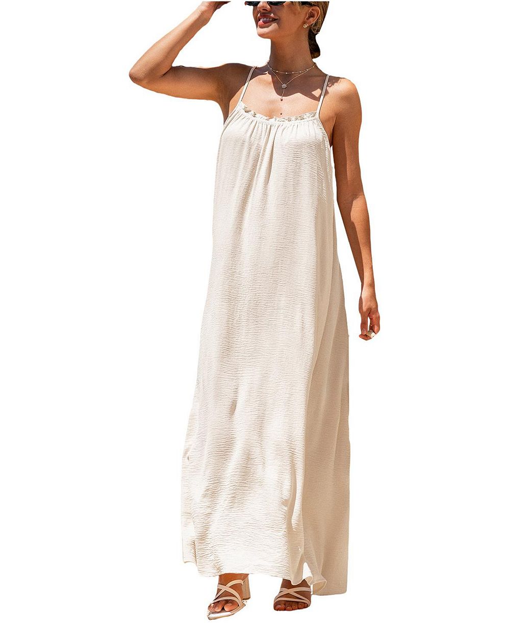 Cupshe Женское пляжное платье Maxi Boardwalk Energy