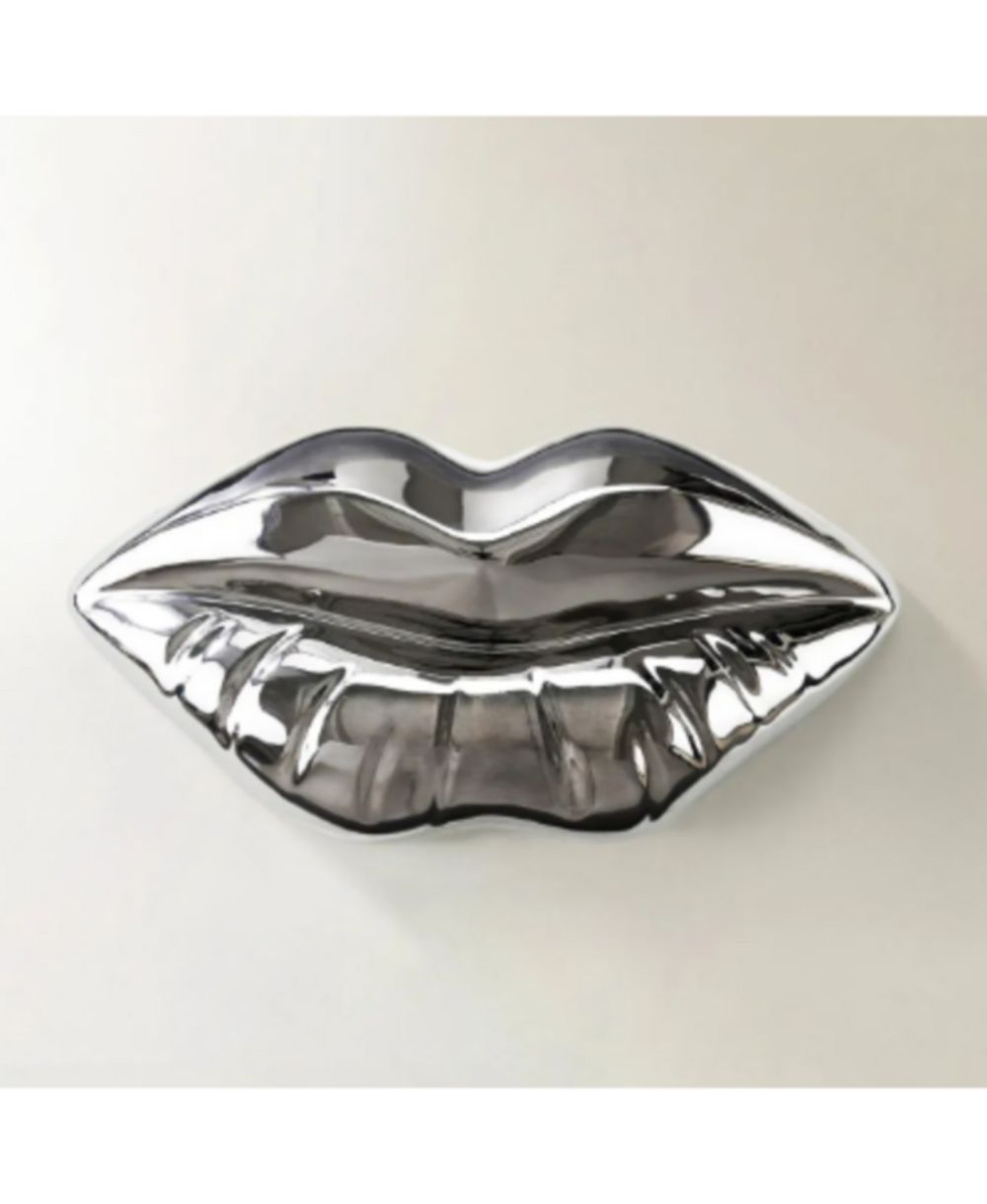Декор Z Gallerie Chrome Lips Object