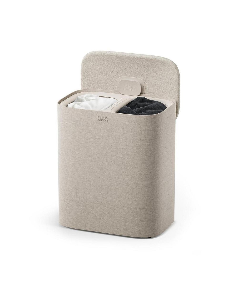Joseph Joseph Tota Twin 90-Liter Easy-Empty Laundry Separation Basket