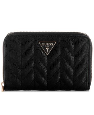 Мини-кошелек GUESS Stacey с круговой молнией