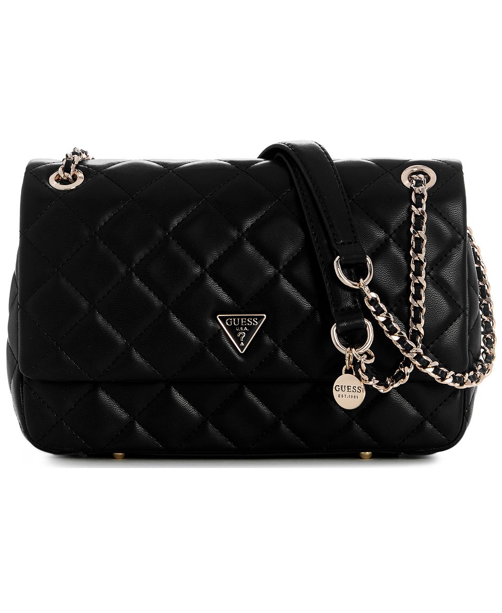 GUESS Juliet Small Convertible Flap Crossbody Handbag