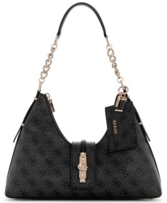 GUESS Yvonne сумка хобо с логотипом Medium