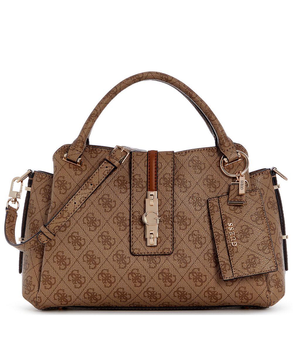 Сумка GUESS Yvonne Logo Girlfriend Medium Satchel