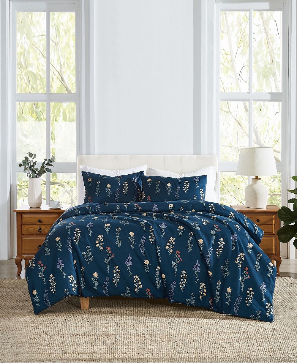 Cannon Avery Floral 2-Piece Comforter Set, Twin/Twin XL