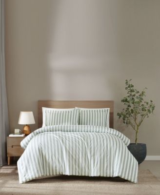 White, Sage Green
