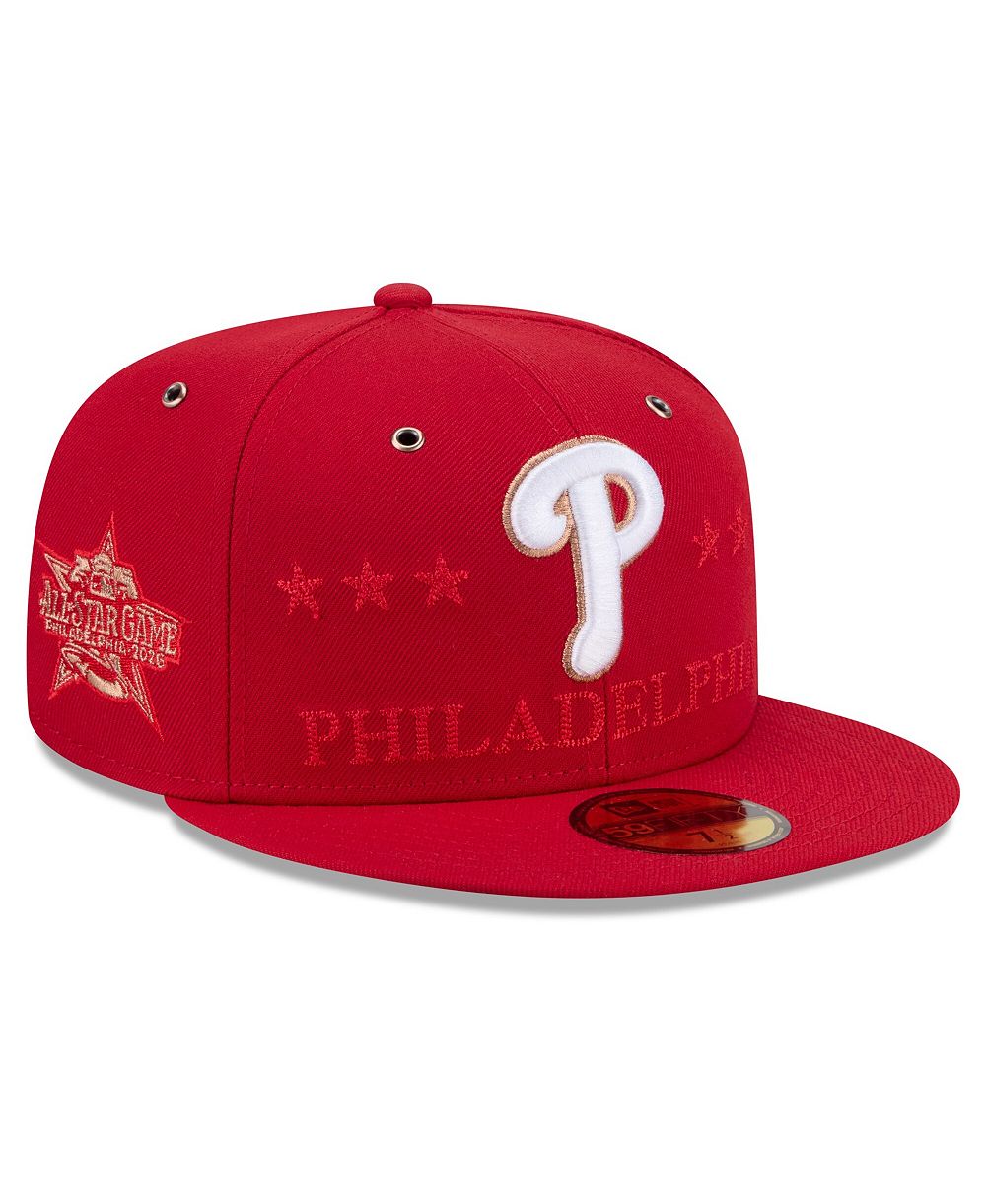 New Era Men's Red Philadelphia Phillies 2026 MLB All-Star Game 59FIFTY Hat