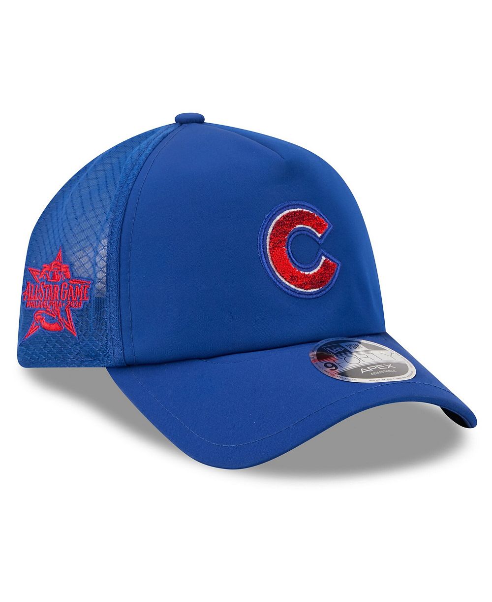Мужская кепка New Era Royal Chicago Cubs 2026 MLB All-Star Game Workout 9FORTY Apex Adjustable