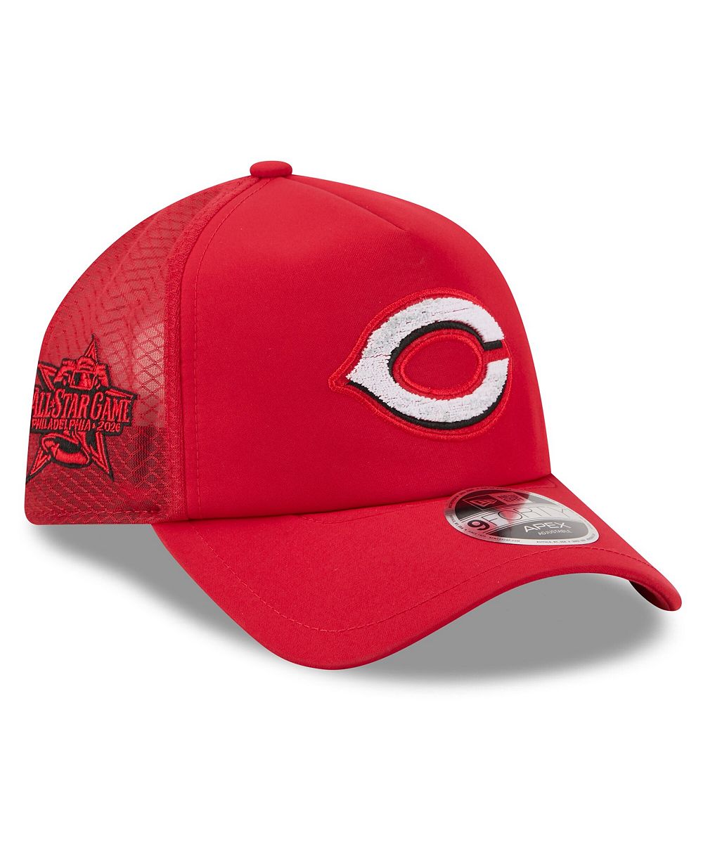 Мужская кепка New Era Cincinnati Reds 2026 MLB All-Star Game Workout 9FORTY Apex красная