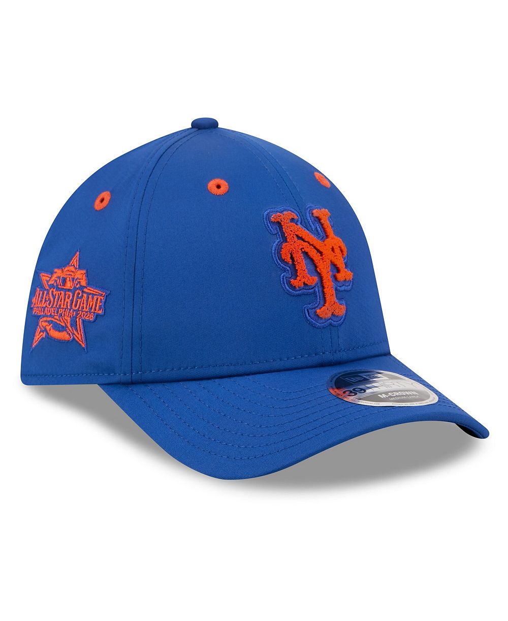 Мужская кепка New Era Royal New York Mets 2026 MLB All-Star Game Workout 39THIRTY M-Crown Flex