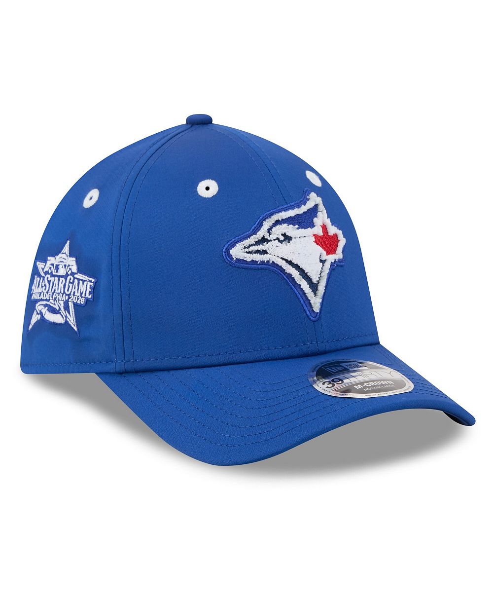 Мужская кепка New Era Royal Toronto Blue Jays 2026 MLB All-Star Game Workout 39THIRTY M-Crown Flex
