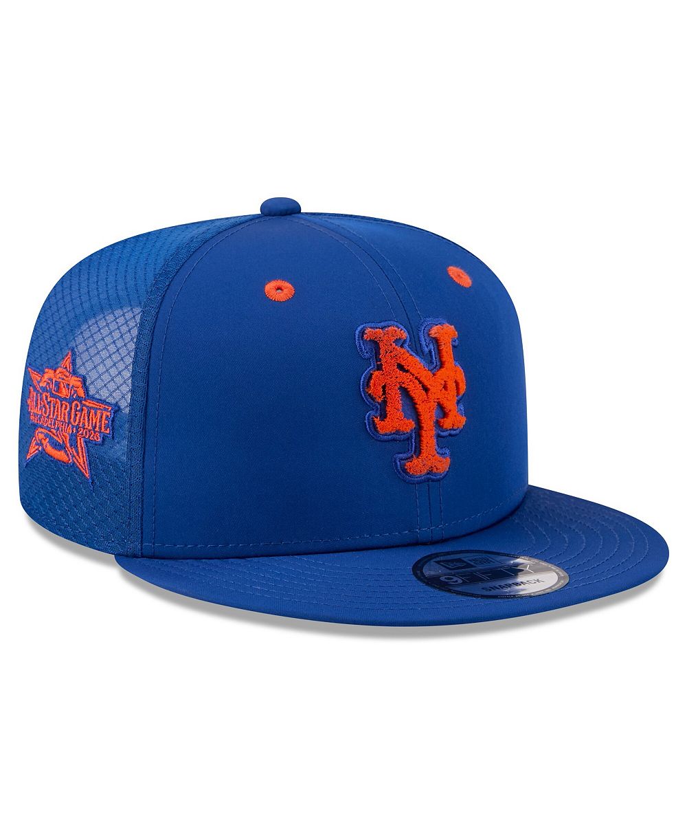 Мужская регулируемая кепка New Era Royal New York Mets 2026 MLB All-Star Game Workout 9FIFTY Snapback