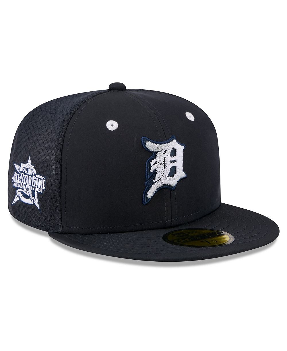 Мужская кепка New Era Navy Detroit Tigers 2026 MLB All-Star Game Workout 59FIFTY
