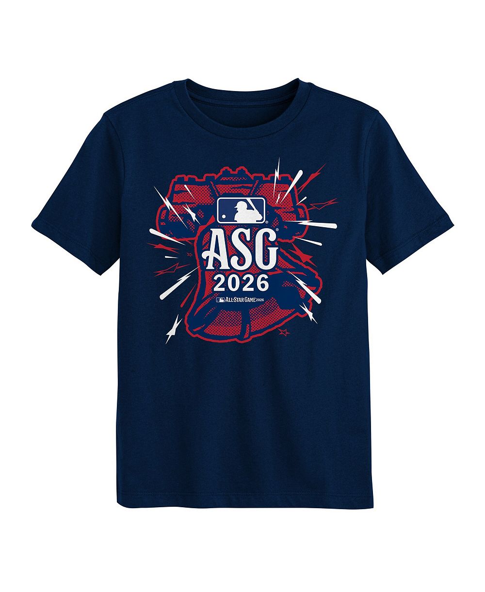 Детская футболка Outerstuff Navy 2026 MLB All-Star Game Loud Liberty