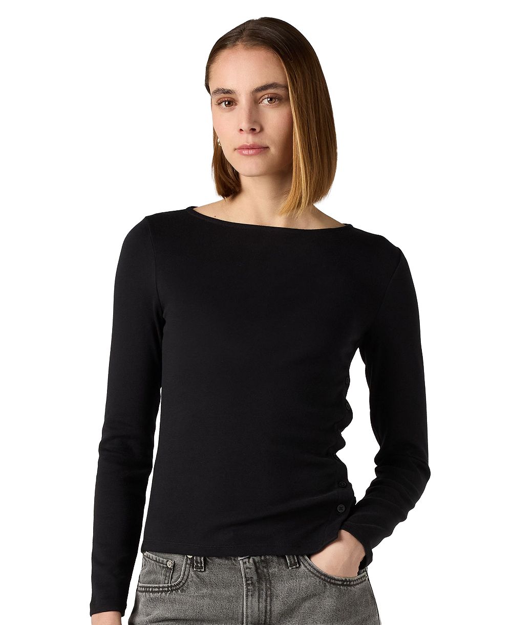 Levi's® Women's Allie Boatneck Long-Sleeve Asymmetrical T-Shirt