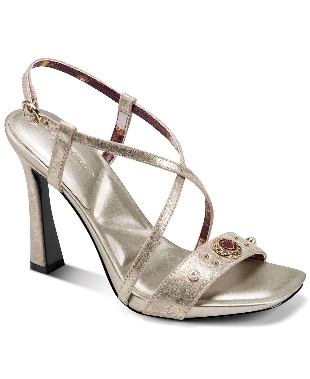 KARL LAGERFELD PARIS Women's Caely Strappy Sandals