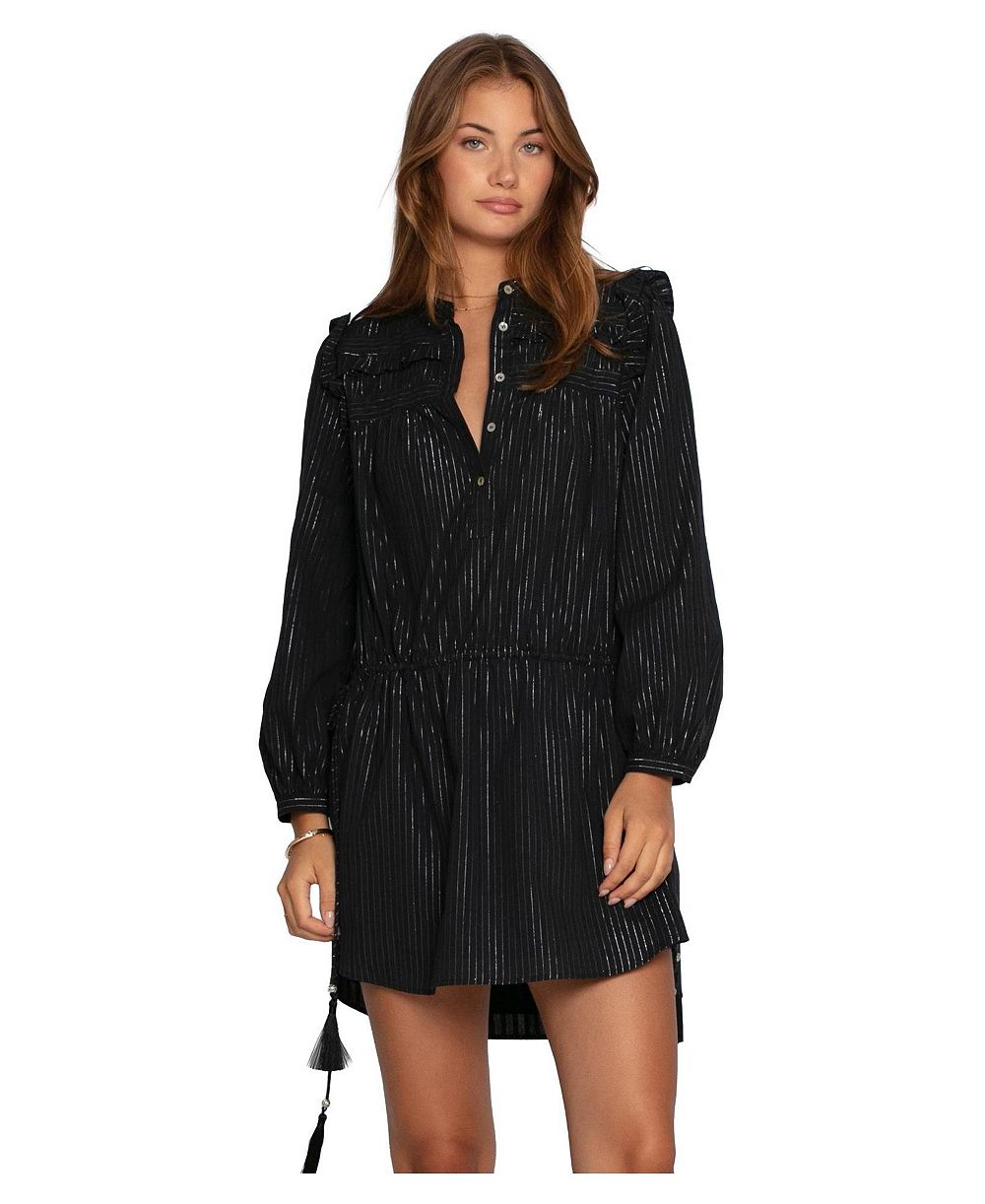 Женское мини-платье Belle & Bloom Off the Vine Lurex Stripe