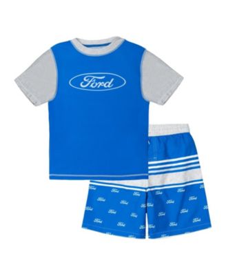 Ford Motor Company Детский комплект для плавания Ford: рашгард и плавки, 2 части
