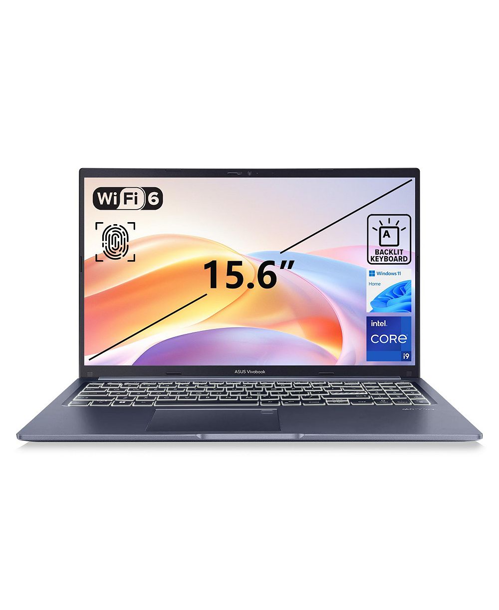 Ноутбук ASUS Vivobook 15.6" Intel Core i9, 24GB RAM, Intel UHD Graphics, 1TB SSD, Windows 11 Home, 60Hz
