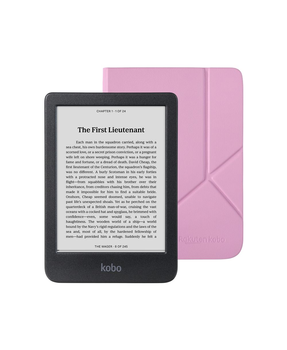 Kobo Clara 16GB eReader с чехлом