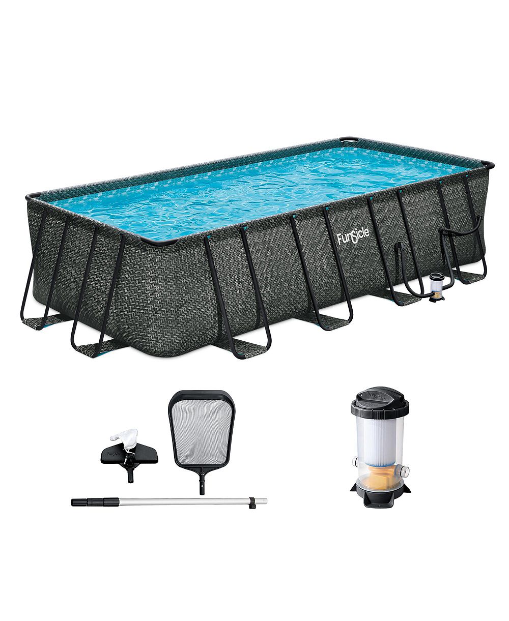 Funsicle наземный бассейн Oasis Designer 18 Feet с насосом