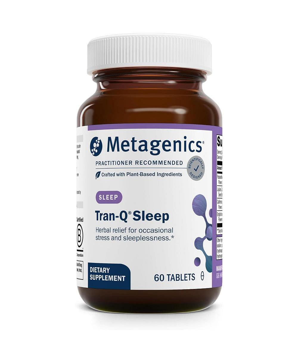 Травяная добавка Metagenics Tran-Q Sleep для сна и снятия стресса, 60 таблеток