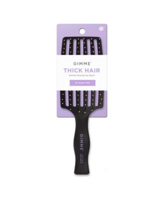 Gimme Beauty Vented Detangling Brush Quick Dry, Heat Resistant Wet Brush for Thick or Thin Locks Supports Healthy Hair Thick Hair