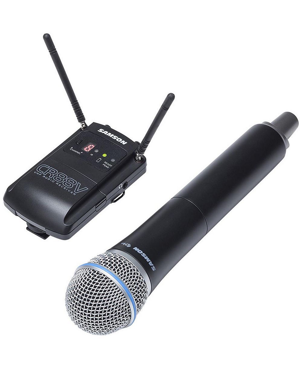 Samson Concert 88 UHF Wireless Handheld Microphone System for Cameras