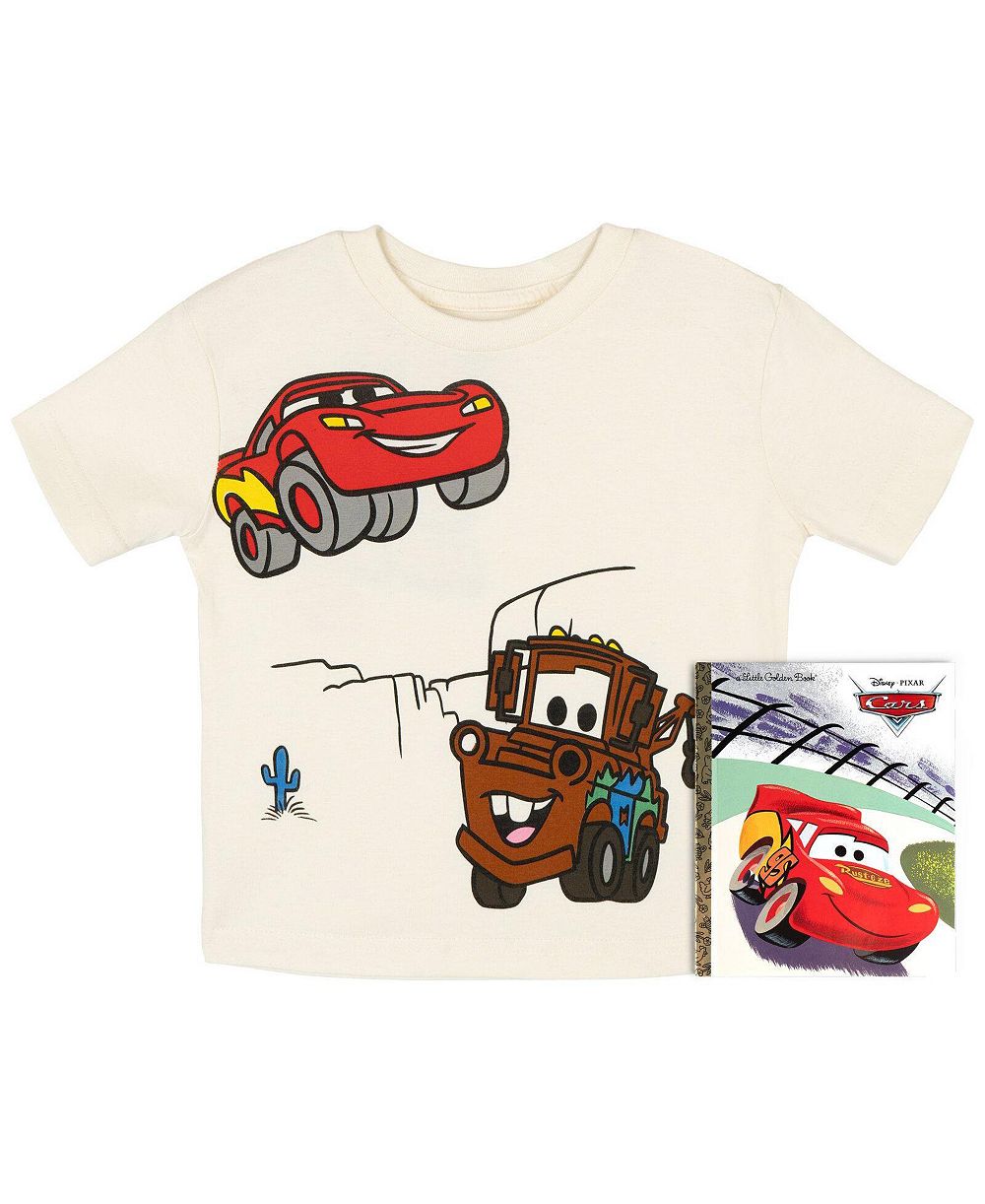 Детская футболка Cars Racing для мальчиков 2T-4T