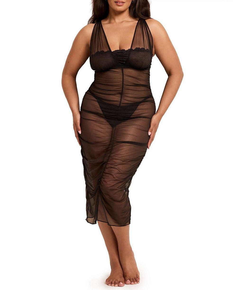 Комплект нижнего белья Adore Me Plus Size Eave Slip и G-String