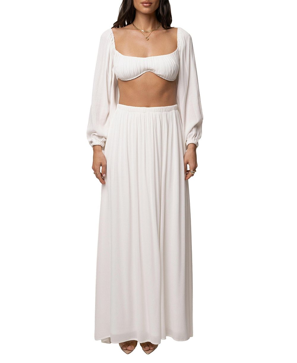 JLUXLABEL Women's Warm Nights Skirt Set