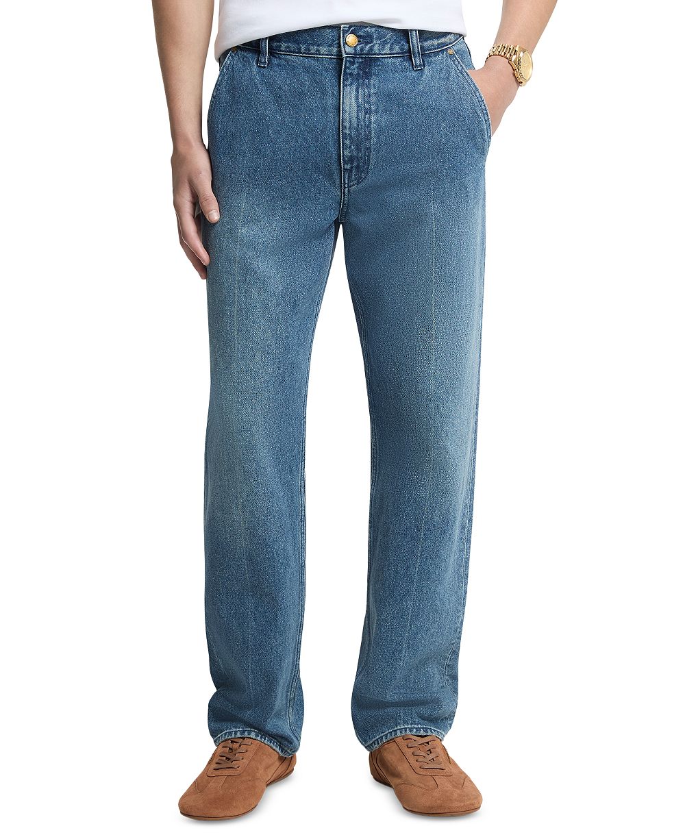 Michael Kors Men's Finn Straight-Leg Front Crease Jeans