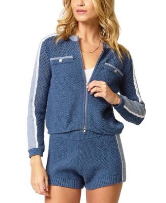 Женский кардиган Central Park West Raya Mixed Stitch