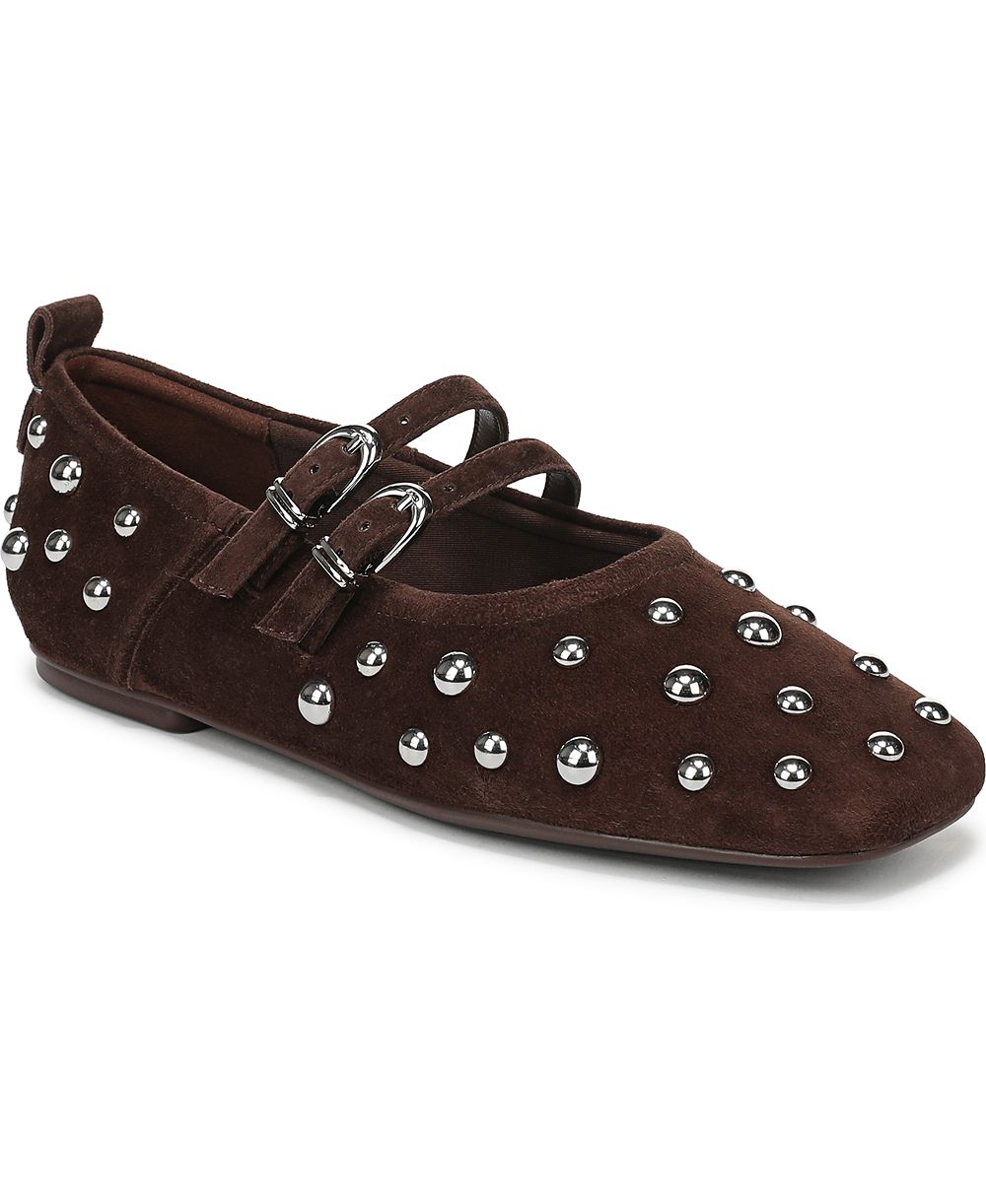 27 EDIT Naturalizer Women's Dawn-Stud Mary Jane Flats