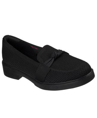 Skechers Women's Love Me Knot Memory Foam Stretch-Fit Loafers from Finish Line