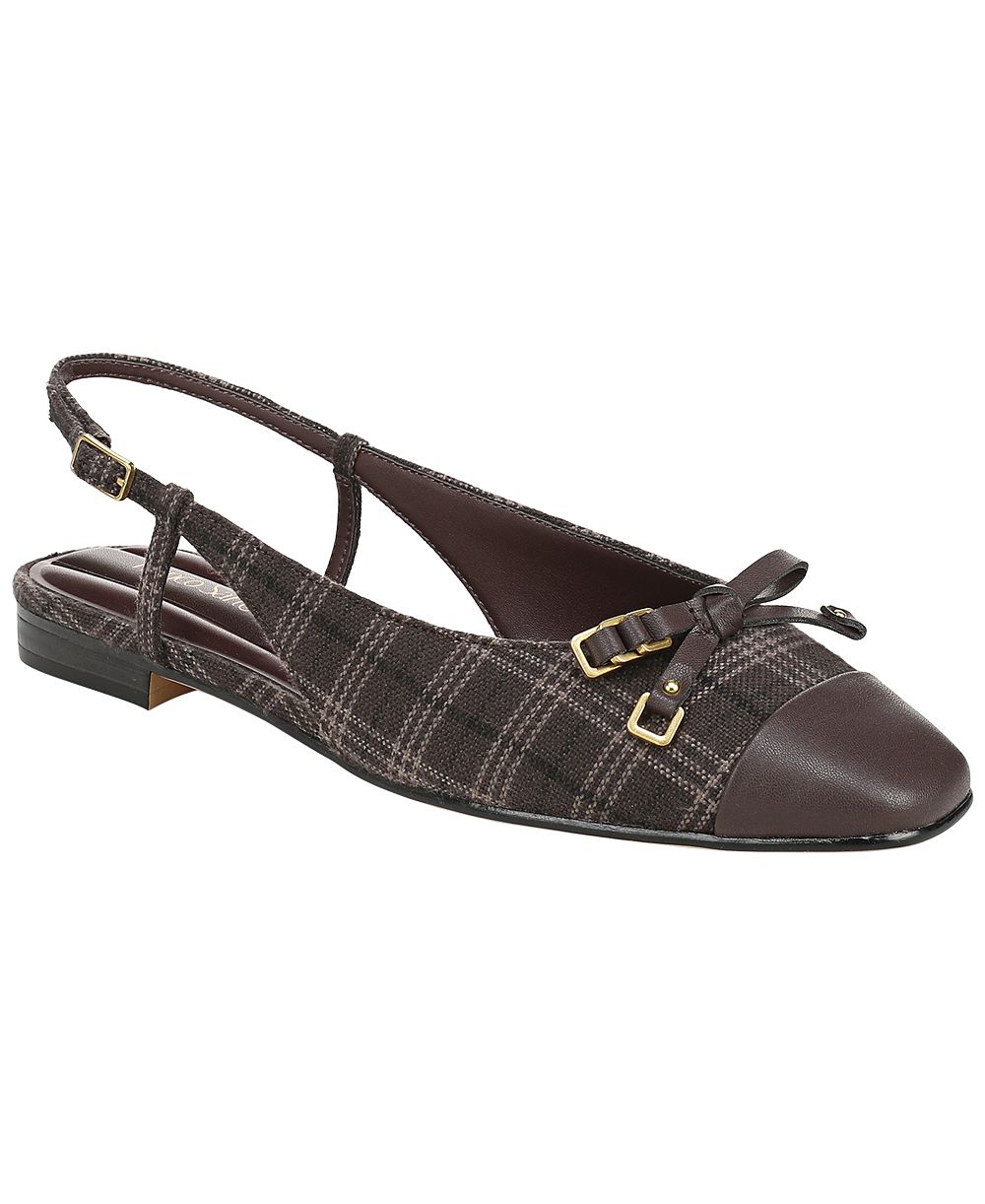 Franco Sarto Women's Ethel Square Toe Ballet Flats