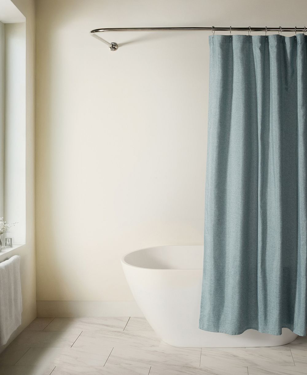 Штора для душа ienjoy Home Linen-Look, 72" x 72"