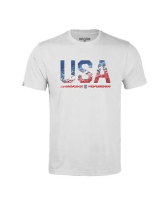 LevelWear Men's White USMNT Richmond T-Shirt