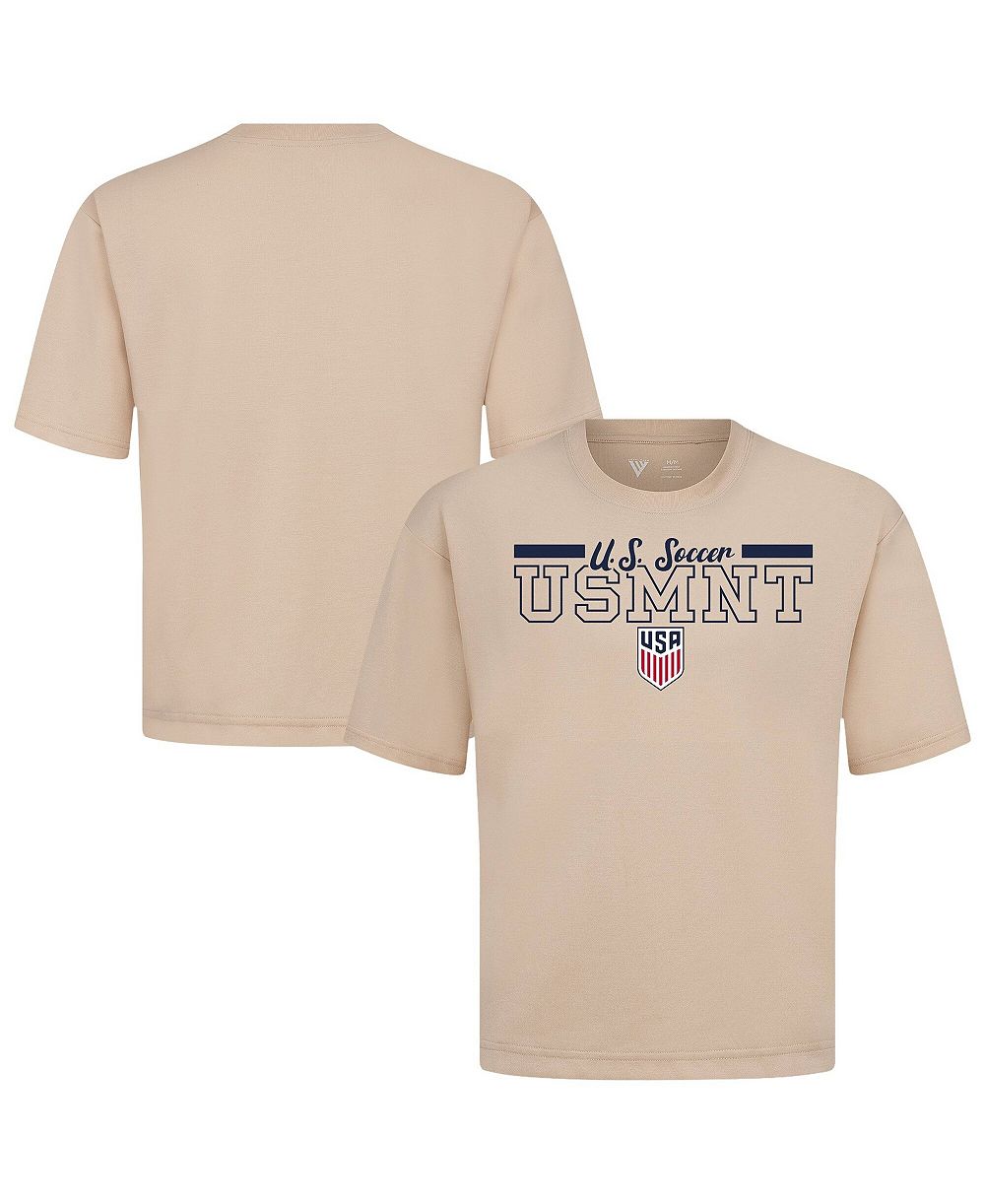 LevelWear Men's Khaki USMNT Vanguard Luxe Signature T-Shirt