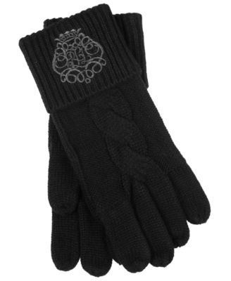 Lauren Ralph Lauren Embroidery Knit Gloves