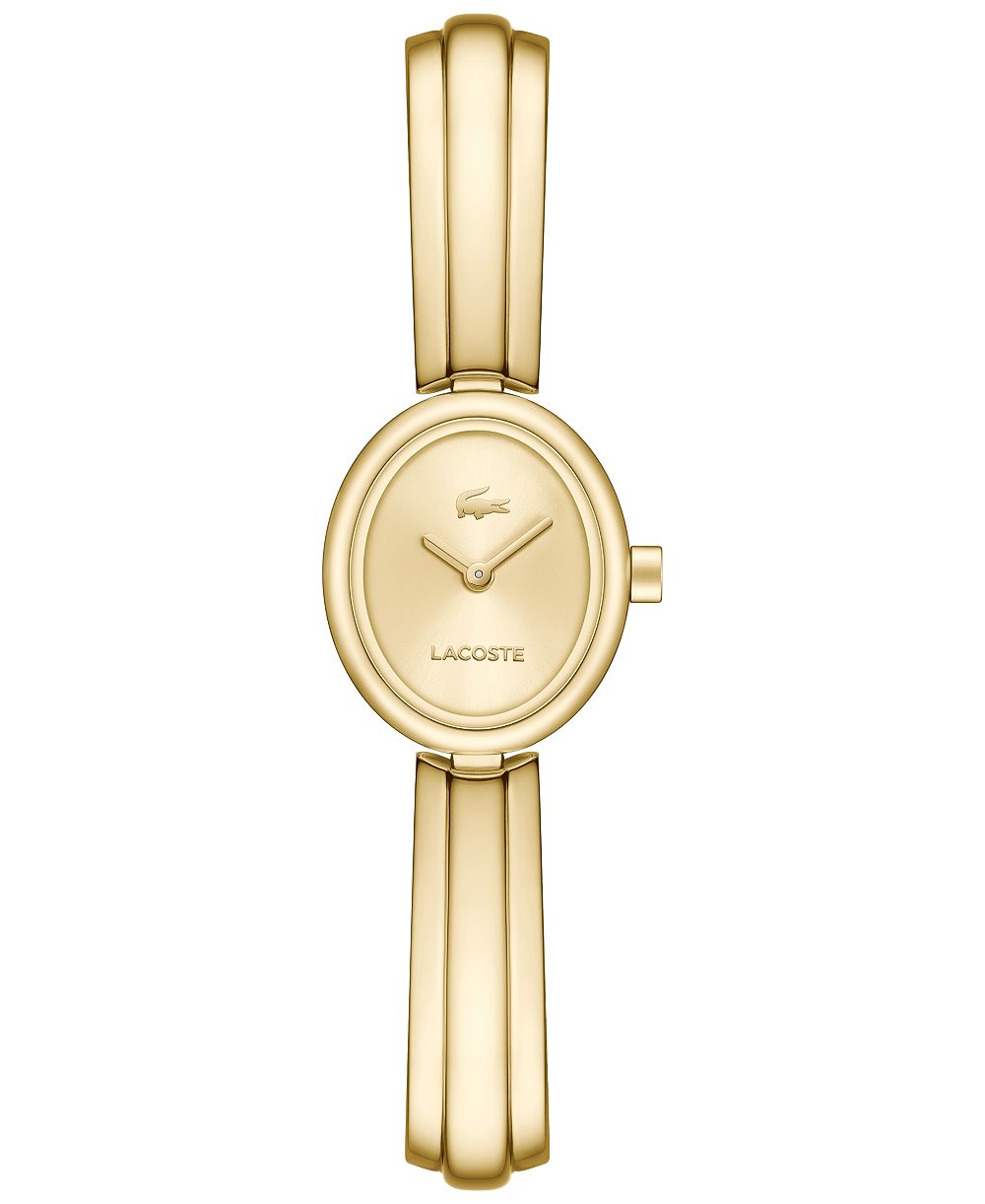 Женские наручные часы Lacoste Suzanne Quartz Gold-Tone Stainless Steel Bangle 18.5mm