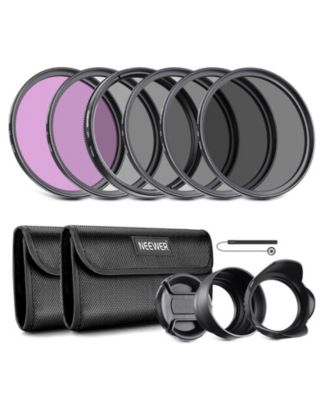 Neewer 37mm Lens Filter Kit: UV, ND2, ND4, ND8