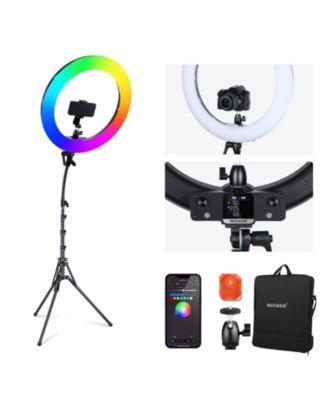 Neewer 18 Inch RGB LED Ring Light APP Control