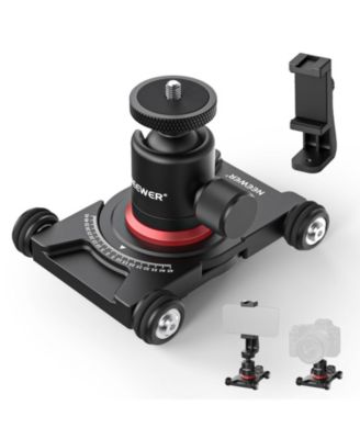 Neewer Camera Slider Dolly with Ball Head and Phone Clamp, SD001