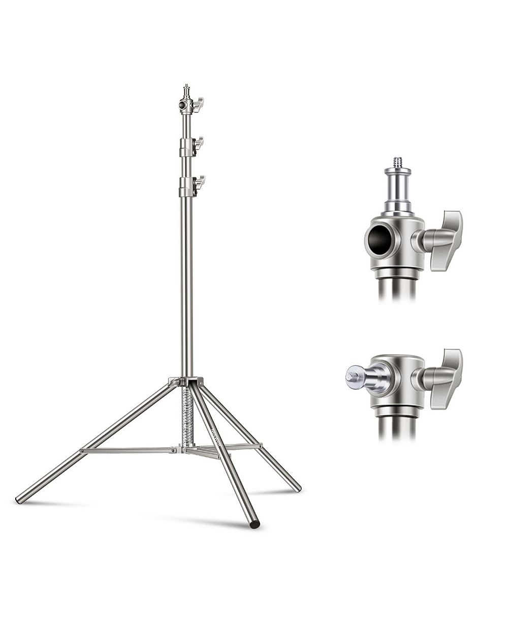 Neewer 7.2ft/2.2m Stainless Steel Light Stand