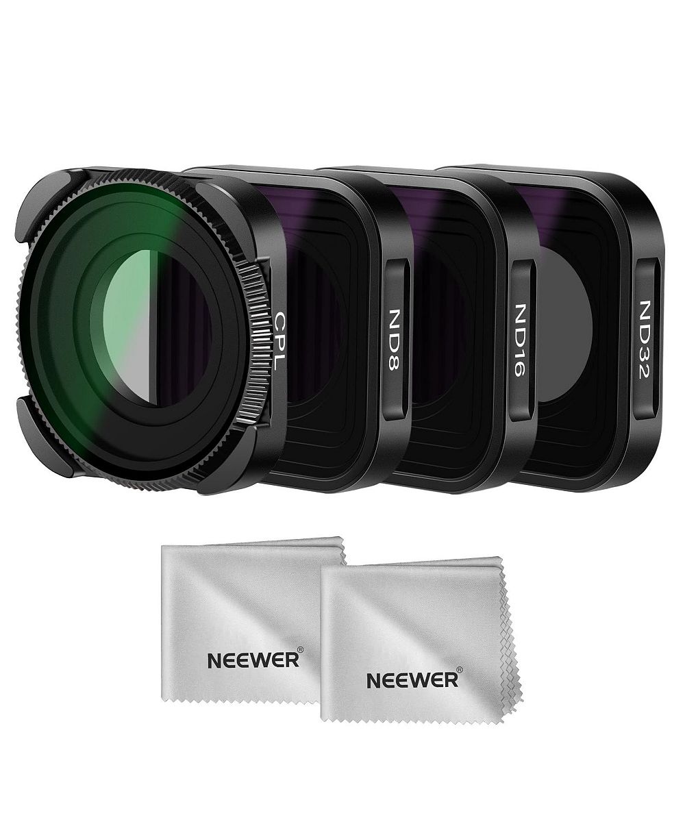 Neewer ND8 Neutral Density and CPL Camera Lens Filters for GoPro Hero 13, 12, 11, 10, 9