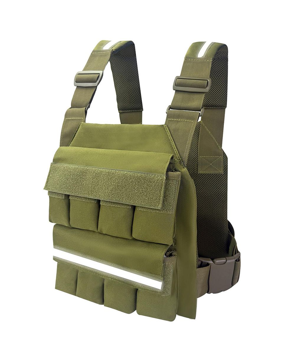 AOFAR Weighted Vest Adjustable Rucking Running Crossfit Strength