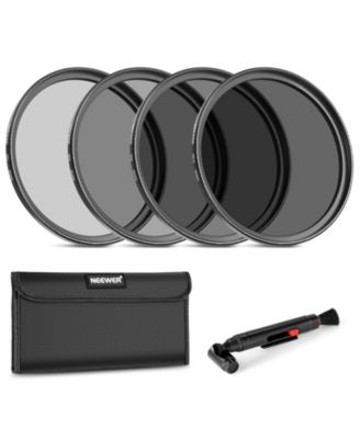 Neewer ND2 Neutral Density (ND2, ND4, ND8, ND16) Lens Filter Kit for DSLR Cameras